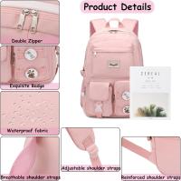 Mochilas escolares para adolescentes: mochilas de Anime kawaii para niños, mochilas informales para Mujeres - details 3