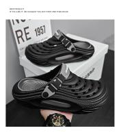 Nuevos Pantuflas Para Hombre Verano 2025 Plataforma Unisex Clogs Sandalias De Playa Casual No Esmeriladas Antideslizantes Para Exterior - details 15