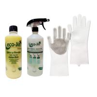 Pack Eco-Jin + Guantes de Silicona – Limpieza Eficiente y Versátil para Hogar y Mascotas ECOJIN ORIGINAL DE  LABONCLER. EL MEJOR LIMPIADOR DESENGRADANTE para la limpieza de tu hogar sin toxicos cuida del planeta y de tu salud y tus mascotas - details 1