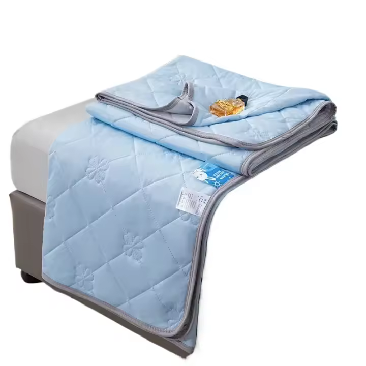 Edredón De Verano Ligero Y Cómodo Con Tela De Refrigeración Doble Lado Microfibra Poliéster Para Adultos Uso Doméstico - 1