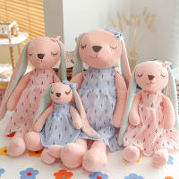 Muñeco De Peluche Conejo Lindo De 45CM/18 Pulgadas Juguete Para Bebés Muñeco De Soothing Conejo Dormido Relleno De Algodón PP Animal De Peluche Para Niños - details 14