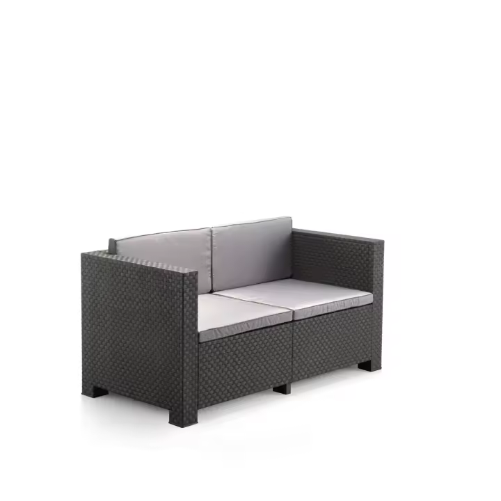 Sofá Shaf 2 Plazas para Exterior de Diseño Moderno y Alta Calidad - 1