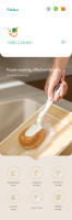 Cepillo De Limpieza Para Cocina Con Mano Hecho De Fibra De Coco Natural Cepillo De Lavado Para Olla Con Mango Ecológico Y Duradero - details 0