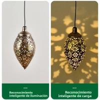 Lámpara Solar De Proyección En Forma De Gota De Agua Impermeable Para Jardín Patio Escalera Cerca Paisaje Balcón Iluminación Exterior - details 5