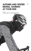 Manta De Cuello Calentadora De Invierno Para Ciclismo Con Poliéster Viento-Resistente Unisex Capucha Deportiva Para Esquí Motocicleta Y Correr - details 10