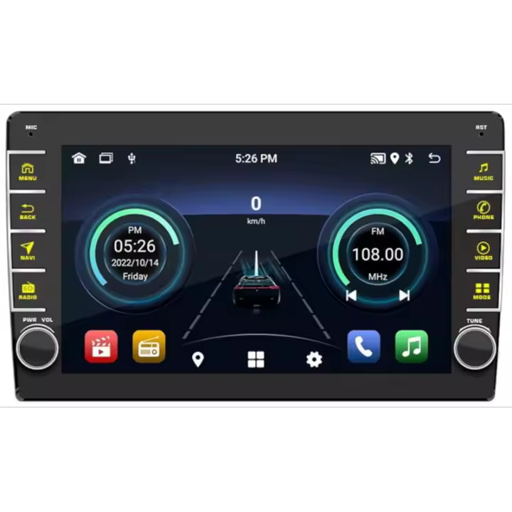 Autorradio 2 DIN S-9089 1GB/16GB GPS Android 10.1 9 pulgadas HD - 1