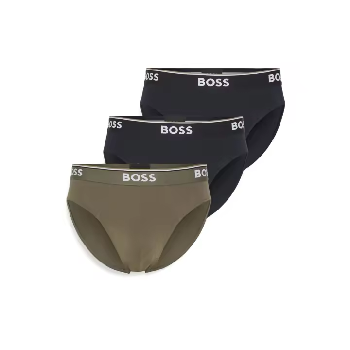 Slip Boss Power -3 Pack- Cotton Stretch (Negro, Marino y Kaki) - 1