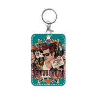 Porta Tarjetas De Acceso Y Llavero De Cuero A-Ace Ventura Película Comedia Hombre Mujer Estilo Clásico Cartoon - details 9