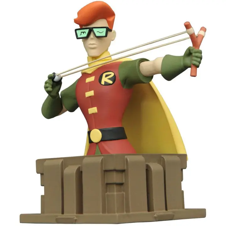 Busto resina Batman Dark Knight Robin DC ComicsFigura  Coleccionable - Idea de Regalo- Mercancia Oficial - Juguetes para Niños y Adultos - Movies Fans - Muñeco para Coleccionistas y Exposición - 1