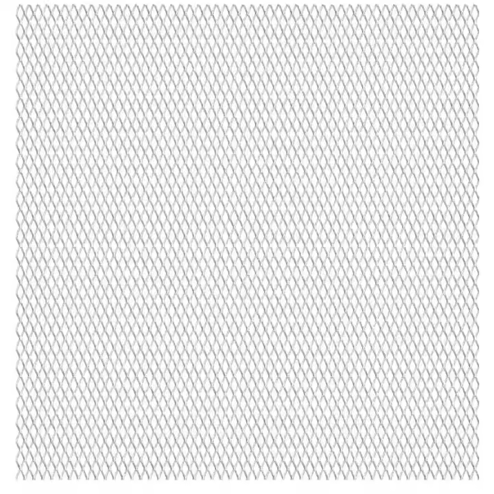 vidaXL Valla alambrada de jardín acero inoxidable 100x85 cm 45x20x4 mm - 1