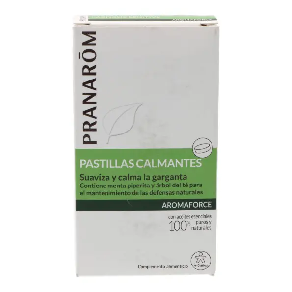 Aromaforce Suaviza Calma Garganta 21 Pastillas Pranarom - 1