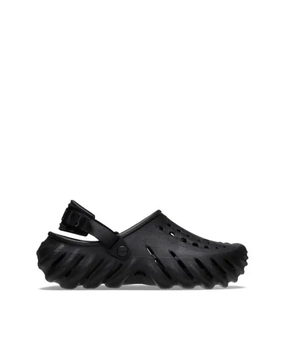Crocs 207937 ECHO CLOG Zuecos Chancletas Hombre Negro - 1