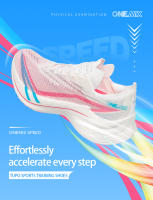 Zapatillas De Correr ONEMIX Para Hombres Nylon Anti-resbalón Ultra-ligero Rebound Deportivas Transpirables Zapatillas De Caminar - details 6