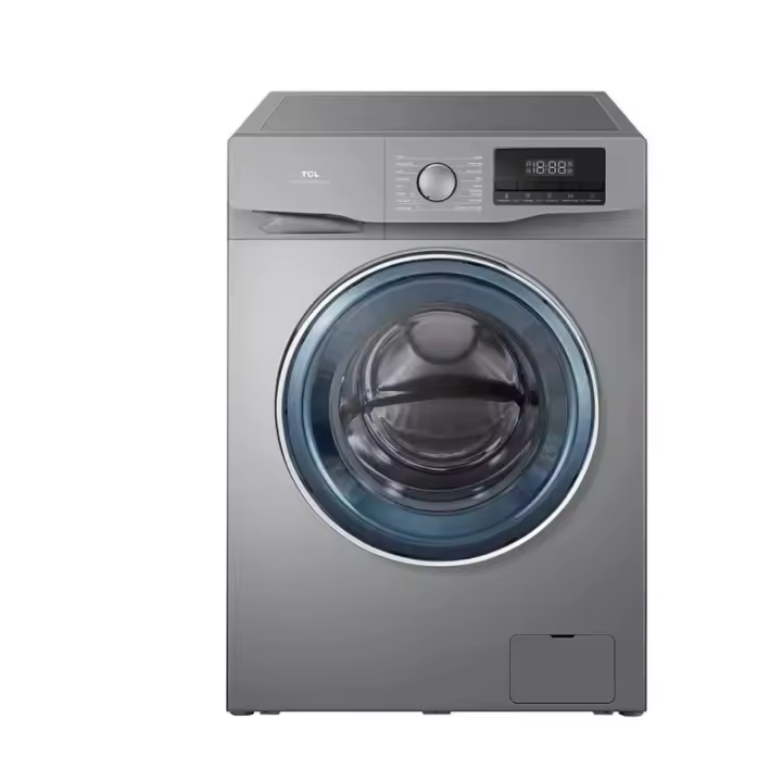 Lavadora TCL FF0914SA0ES Plata 9Kg 1400 Vapor A - 1