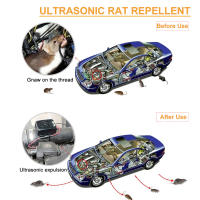 Repelente De Ratones Ultrasonido 12V Para Coche Accesorios Electrónicos Repelente De Ratas Y Martas Batería Recargable - details 5