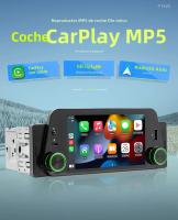 Reproductor Multimedia Para Coche 1Din Pantalla Táctil De 5 Pulgadas Navegación Display Carplay Y Android Auto Soporte De Entrada De Retroceso Universal - details 3
