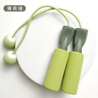 Cuerda de saltar para adultos, dispositivo de doble propósito con soporte de peso, sin cuerda, para deportes de interior, cuerda de saltar con pelota grande silenciosa, equipo de fitness - details 6