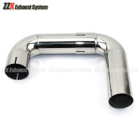 Tubo De Escape De Estilo Coche 90 Grados 54mm 66mm 73mm 79mm Muffler Material De Soldadura Acero Inoxidable 304 Pieza - details 6