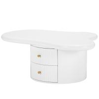 Mesa de centro en forma de Tubo irregular with 2 banquetas, 97 cm de largo, 67 cm de ancho, 32 cm de Bajo, Mesa de Centro Y 2 banquetas - details 7