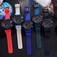 Reloj Deportivo Para Hombre YIKAZE LED Digital Multifuncional Militar Grande Impermeable Fitness Reloj Electrónico Con Pantalla Luminosa Resistente Al Choque - details 0