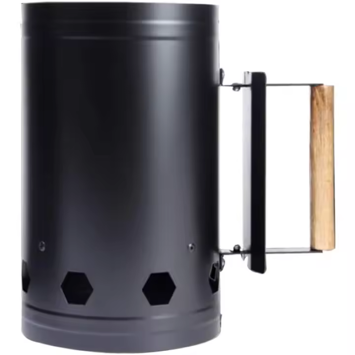 Encendedor De Barbacoa Portátil De Acero Inoxidable Con Mango Ignición De Barrel Para Camping Picnic Cocina Estufa Hood - 1