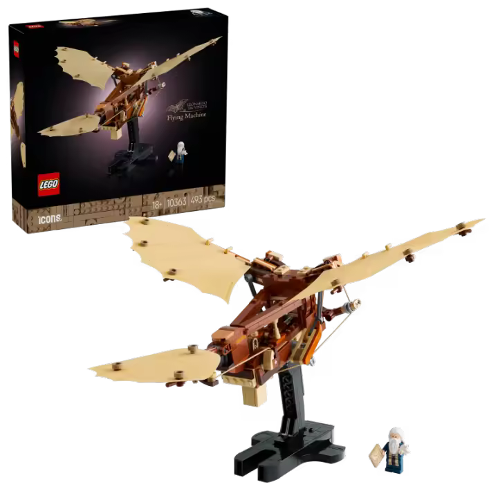 LEGO Icons 10363 Máquina Voladora de Leonardo da Vinci contiene 493 piezas - edad 18+ años 25L10363 - 1