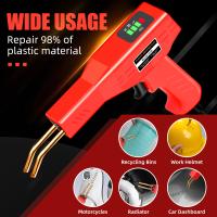 MOV-Pistola, 200 unids 50W Grapadora Caliente, Kit de reparación de parachoques del coche, Soldadura de plástico para parachoques del coche/piezas de automóviles，Calefacción, soldadura de plástico, adecuado para nailon, plástico, plástico. - details 5
