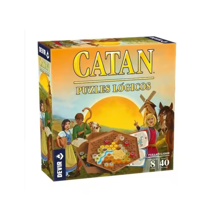 CATAN PUZLES LOGICOS - 1