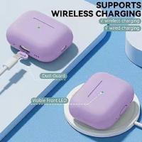 Funda Protectora De Silicona Suave Para AirPods pro Con Kit De Limpieza Compatible Con 1er Y 2do Generación Para Hombres Y Mujeres - details 2