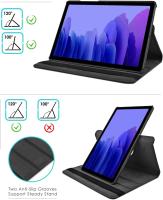 Funda con soporte Giratoria 360 garados para Samsung Galaxy Tab A7 T500/T505 10.4 Pulgadas,Carcasa Cuero PU, Giratoria 360 Grados, Función de Soporte,   Book Cover，Funda polipiel. - details 1