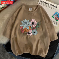 Camiseta De Hombre Con Estampado De Flores En Primavera Camiseta Gráfica Divertida De Alta Calidad Para Exterior Camisetas Casuales De Algodón Manga Corta Para Verano - details 22