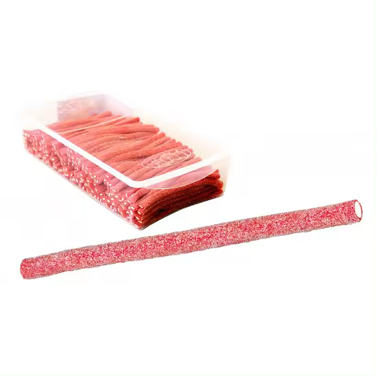REGALIZ RELLENITOS FRESA CON PICA PICA FINI ESTUCHE 200 UNDS - 1