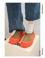 Nuevos Zapatos De Lana Para Mujer 2024 Botas De Nieve De Plataforma Calientes Antideslizantes Exteriores Para Al Aire Libre Con Lona Y Suela De EVA Zapatos De Invierno Con Forro De Peluche Corto - details 3