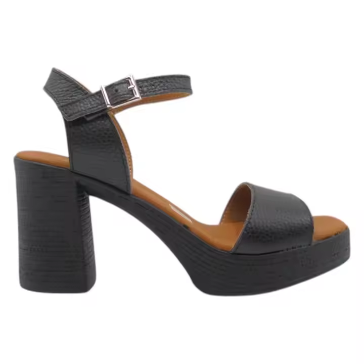 Sandalias marca Oh! My Sandals modelo 5732 en color negro - 1