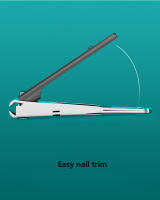 Juego De Tijeras Y Archiador Para Uñas De Acero Inoxidable Anti Salpicadura Herramienta De Manicura Para Corte De Dedos Y Uñas Del Pie Diseñador Atrapasalpicos Para Uñas Encarnadas - details 7
