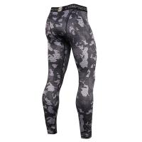 Leggings De Compresión Para Hombres Con Secado Rápido Terciopelo Deportivo Entrenamiento Pantalones De Correr FjGym - details 6