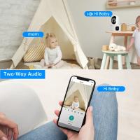Cámara PTZ PEGATAH 1080P WiFi Monitoreo De Bebé Inalámbrico Con Rastreo Automático Y Detección De Humanos Para Seguridad Doméstica Vigilancia Interior - details 5