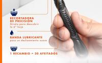 Gillette Fusion5 Pack de 7 Recambios Para Maquinillas De Afeitar, Cuchillas De Afeitar Con 5 Hojas, Banda De Gel Lubricante y Recortadora De Precisión - details 1