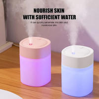 Humidificador Ultrasonido Mini 200ML Con Luz LED Y Diffusor De Aceites Esenciales Portátil Para Coche Purificador De Aire Generador De Néctar Anión - details 1
