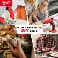 Pistola De Pegamento Inalámbrica Milwaukee Herramientas Para Artesanías DIY Reparación Con Palitos De Pega Portátil Para Batería 18V Milwaukee - details 3