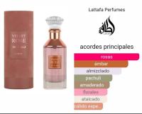 Velvet Rose de Lattafa - Eau de Parfum 100ml Original - Fragancia Floral Amaderada para Mujer - details 2