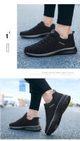 Zapatos De Correr Para Hombre Casual Ligeros Y Transpirables Zapatillas Deportivas Con Diseño De Tejido Respirable Para Caminar - details 11