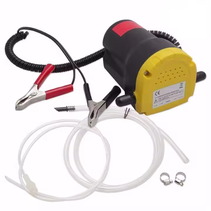 JOMAFA Bomba Extractora de Aceite DC 12V 80W Bomba de transferencia de combustible (no gasolina) y Aceite para Auto, Moto, Quad, furgon  - 1349 - 1