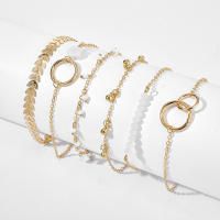 Juego De 6 Pulseras Plegables De Diseño Geométrico Y Borla Ajustable Bohemia Para Mujer Accesorio Elegante Para Todo Día Y Occasiones Especiales - details 6