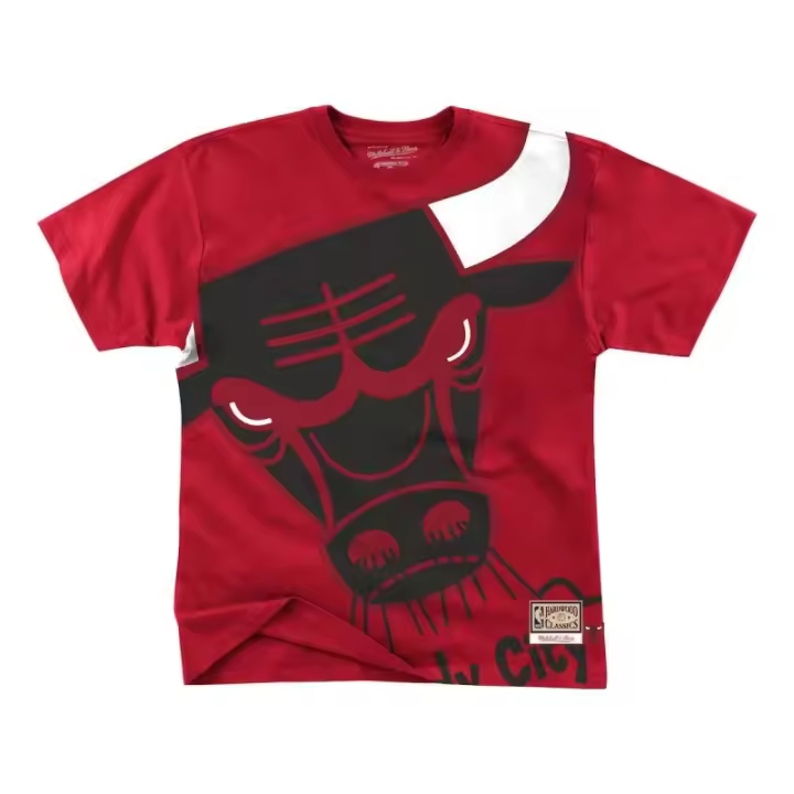 Camiseta Chicago Bulls Big Face - Mitchell & Ness - 1