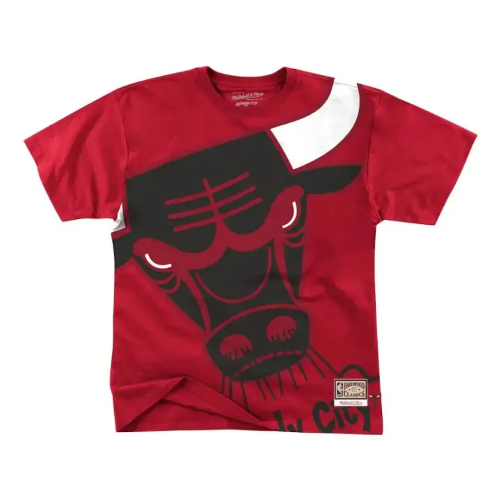 Camiseta Chicago Bulls Big Face - Mitchell & Ness - 1