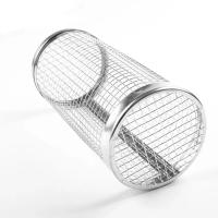 Cesta De Barbacoa Al Aire Libre En Acero Inoxidable Recipiente De Malla Para Pícnic Y Camping Resistente Al Desbordamiento - details 0