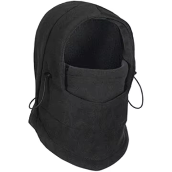 Gorros de lana Gorros cálidos Gorros de lana Gorros de invierno para hombre Color sólido Cálido Cálido Esquí Bicicleta Motocicleta Protector de cuello Casco Sombrero - 1