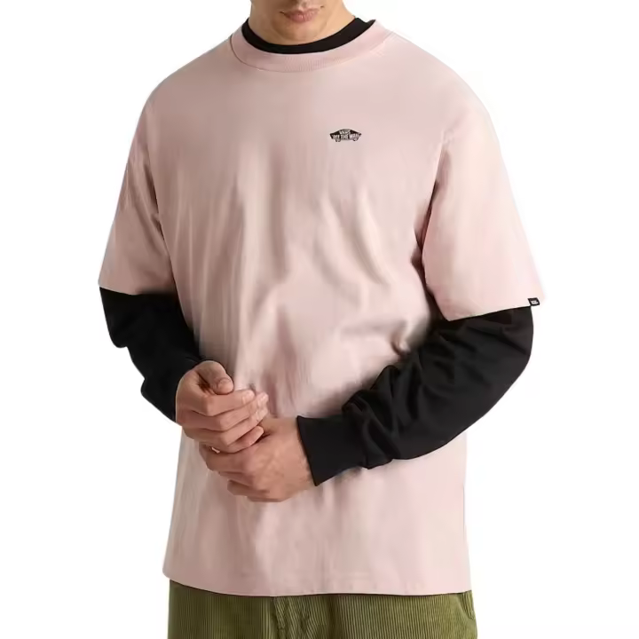 STYLE 76 II LOOSE SS TEE SEPIA ROSE - 1