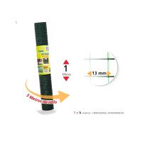 LILI HOME Malla Electrosoldada Forrada 1.5m x 5m Disponible en dos tamaños de cuadraditos (13 x 13 mm y 25 x 25 mm), lo que permite elegir la opción más adecuada para tus necesidades específicas. Fabricada en acero galvanizado, esta malla ofrece una e - details 5